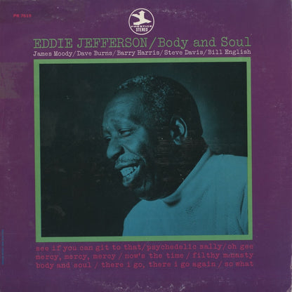 Eddie Jefferson / エディ・ジェファーソン / Body And Soul (PRST7619)