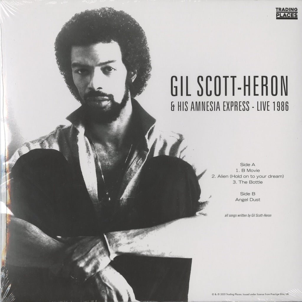 Gil Scott Heron - Live 1986 EU｜新品LP ack