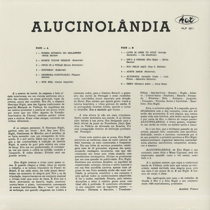 Zito Righi E Seu Conjunto – Alucinolandia (MRBLP243) 2022 UK Mr. Bongo | 新品LP