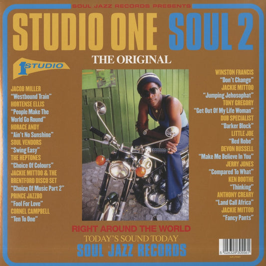 V.A. – Studio One Soul 2 -2LP (SJRLP556C) LP 2024 UK Soul Jazz Records | 新品LP