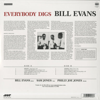 Bill Evans / ビル・エヴァンス / Everybody Digs (180g)