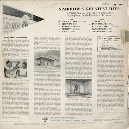 Mighty Sparrow / マイティ・スパロウ / Sparrow's Greatest Hits (LPB1067)