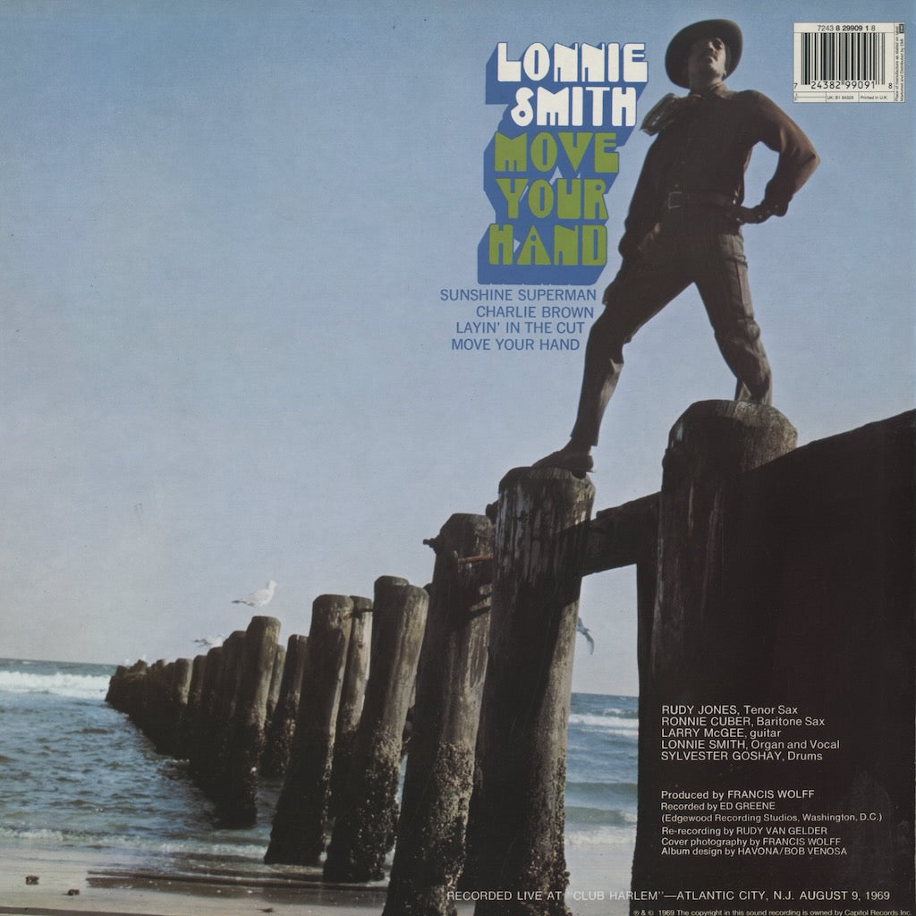 Lonnie Smith / ロニー・スミス / Move Your Hand (7243 8 29909 1 8)