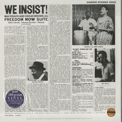 Max Roach / マックス・ローチ / We Insist! -180g (CJS9002)