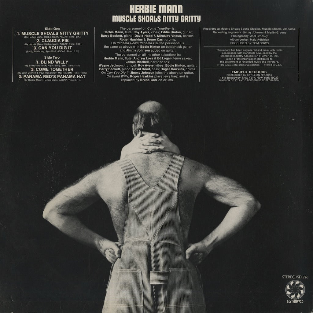 Herbie Mann / ハービー・マン / Muscle Shoals Nitty Gritty (SD 526)