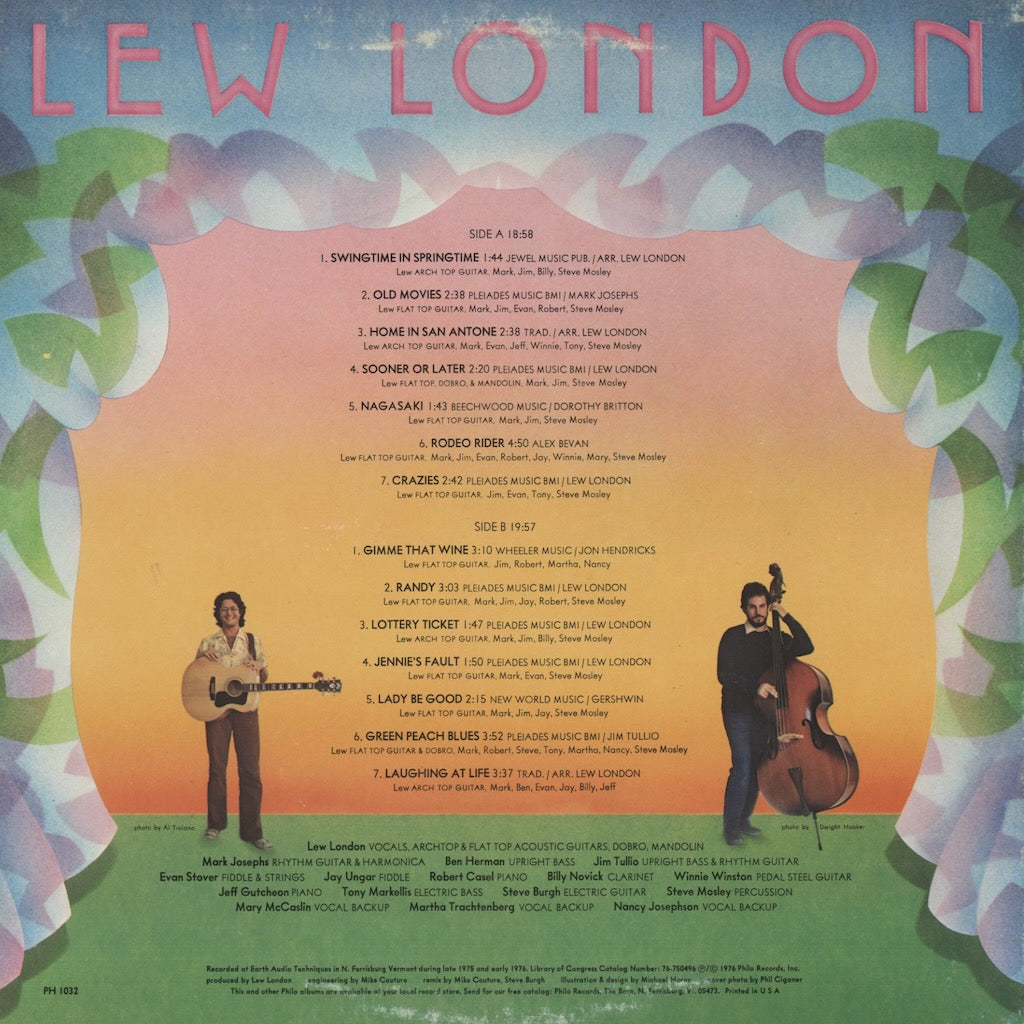 Lew London / ルー・ロンドン / Swingtime In Springtime (PH 1032)