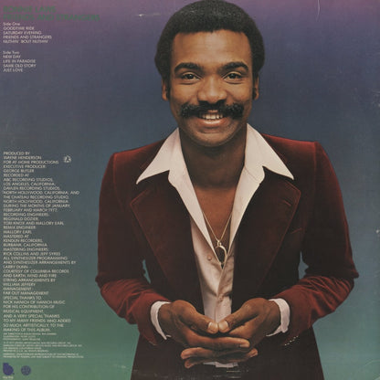Ronnie Laws / ロニー・ロウズ / Friends & Strangers (BN-LA730H) 1977 US Blue Note Pressing