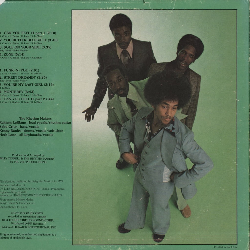 Rhythm Makers / リズム・メイカーズ / Soul On Your Side (VI7002)