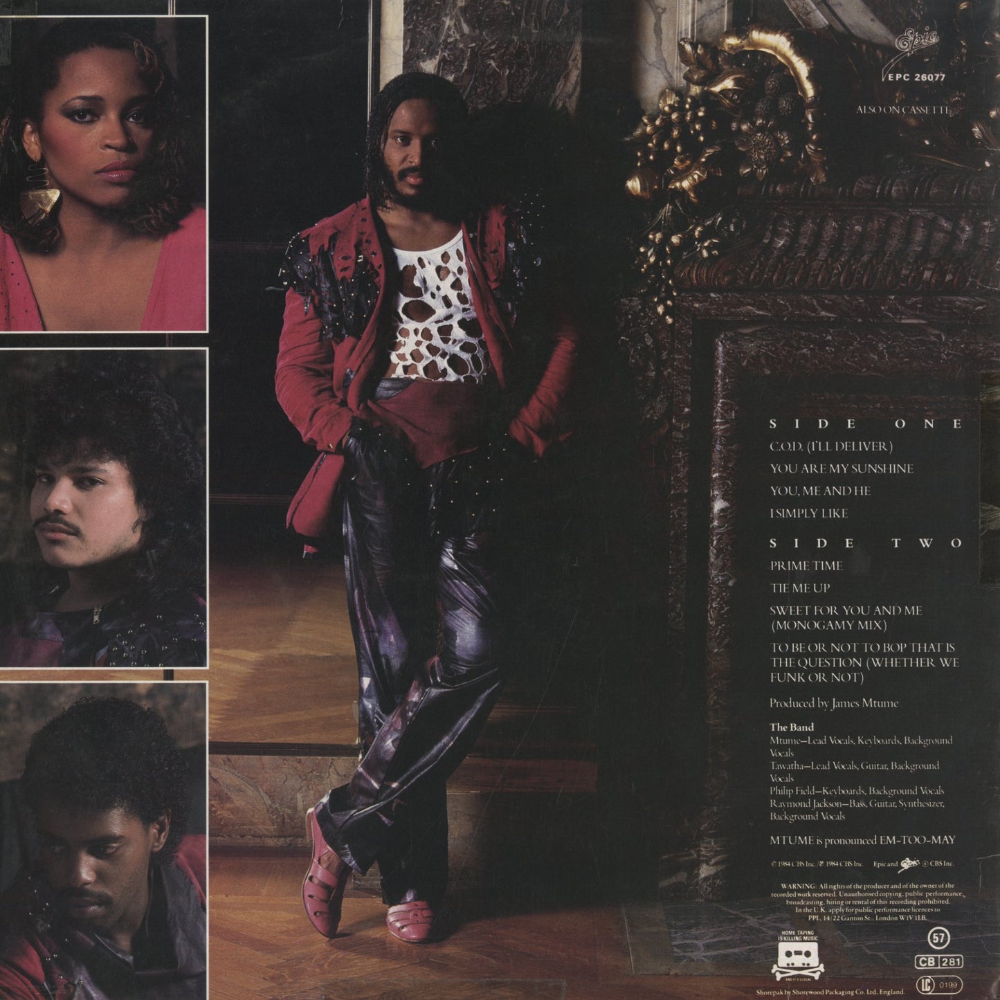 Mtume / エムトゥーメ / You,Me and He (EPC26077)