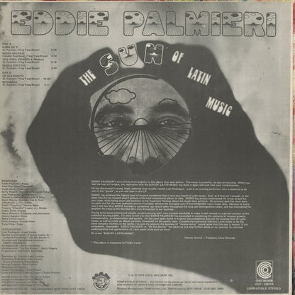 Eddie Palmieri / エディ・パルミエリ / The Sun Of Latin Music (CLP 109XX)