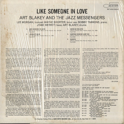 Art Blakey / アート・ブレイキー / Like Someone In Love (BST84245)