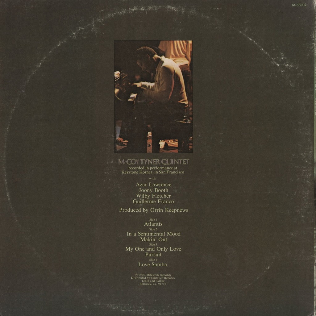 McCoy Tyner / マッコイ・タイナー / Atlantis (M-55002)