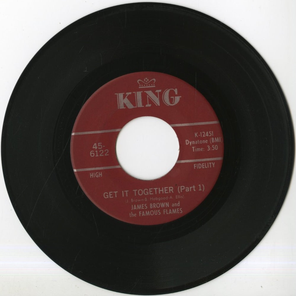 James Brown / ジェイムス・ブラウン / Get It Together (part1&2) -7 (45-6122)