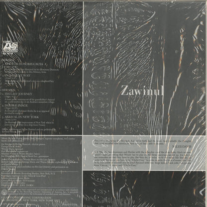 Joe Zawinul / ジョー・ザヴィヌル / Zawinul (SD1579)