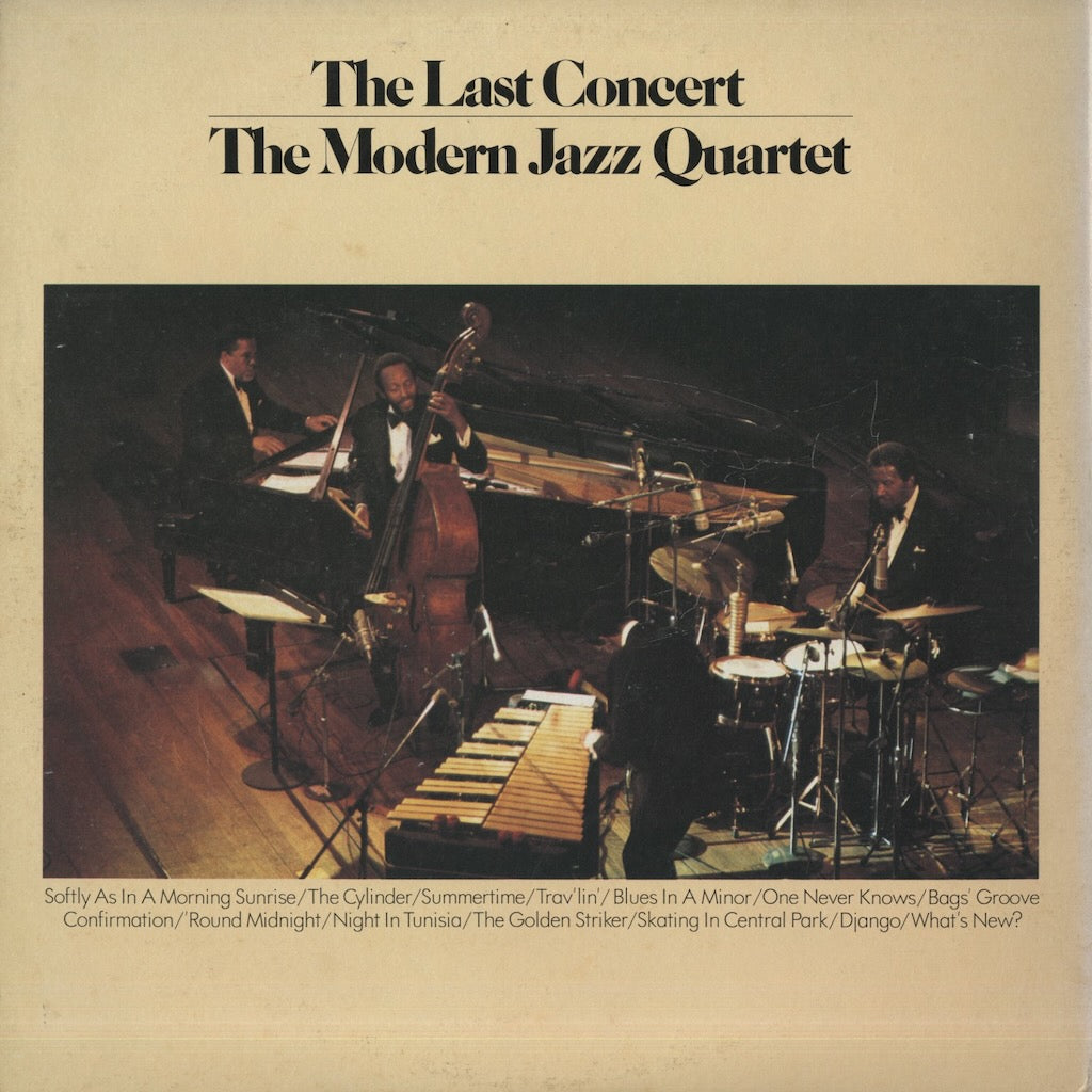 The Modern Jazz Quartet / モダン・ジャズ・カルテット / The Last Concert -2LP (SD2-909)