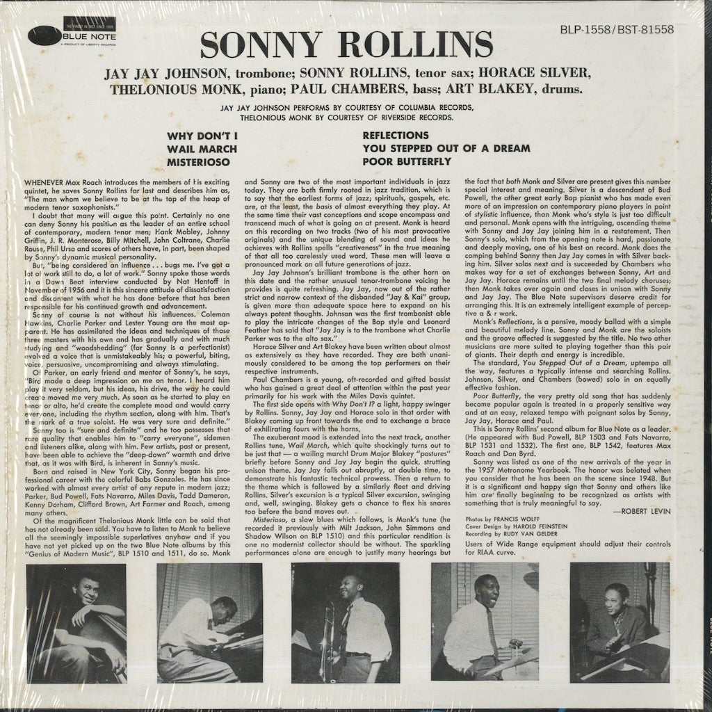 Sonny Rollins / ソニー・ロリンズ / Volume 2 (BST81558)