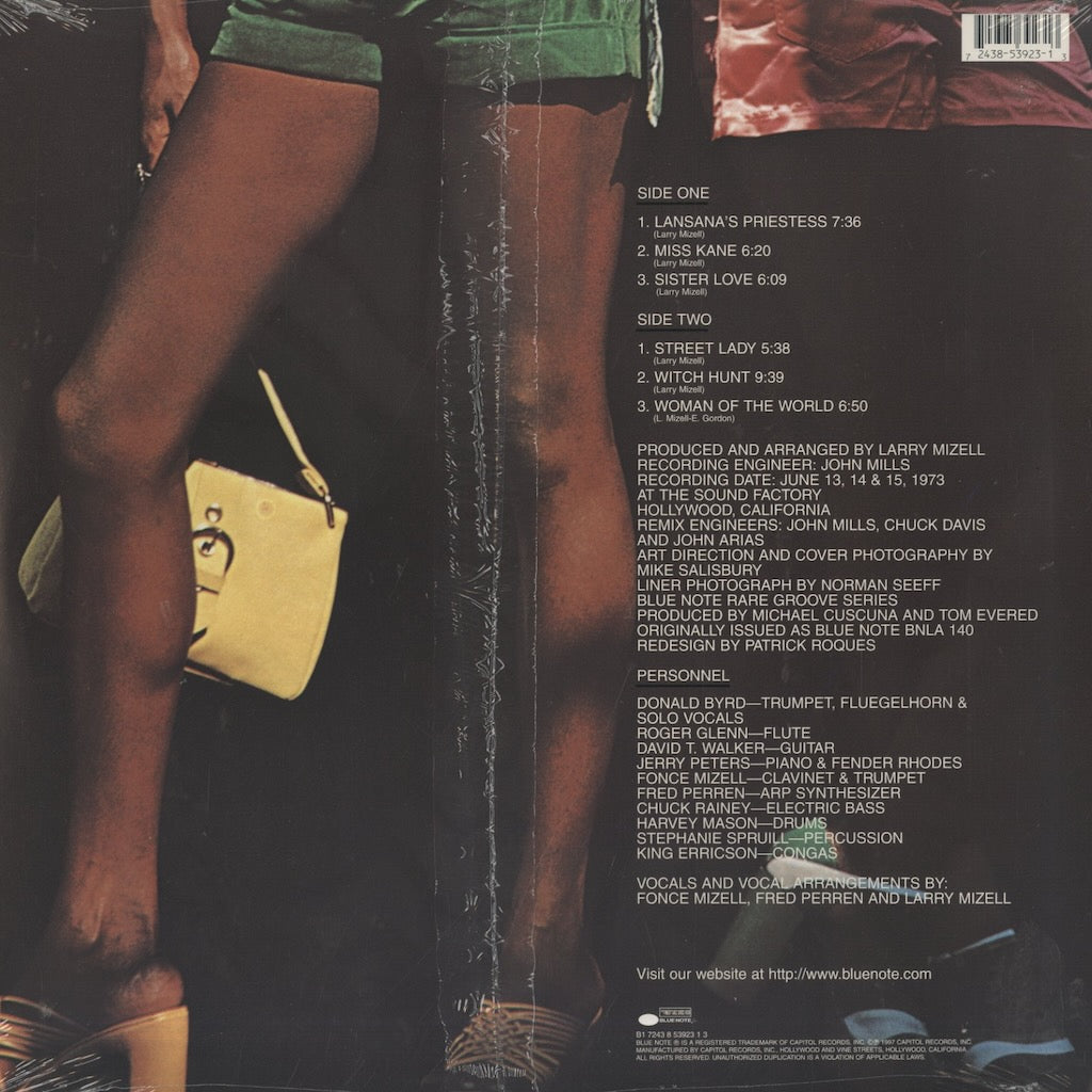 Donald Byrd / ドナルド・バード / Street Lady (B1 7243 8 53923 1 3)