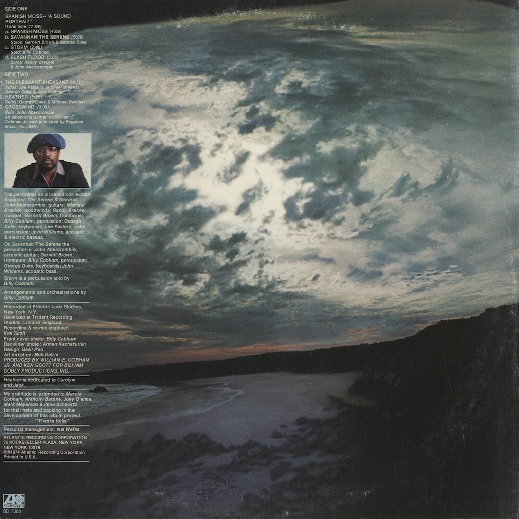 Billy Cobham / ビリー・コブハム / Crosswinds (P-8449A)
