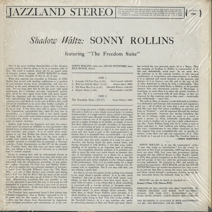 Sonny Rollins / ソニー・ロリンズ / Shadow Waltz (986)