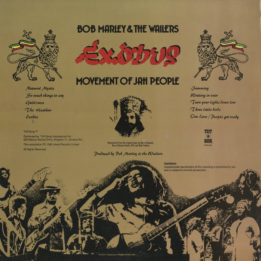 Bob Marley & The Wailers / ボブ・マーリー＆ウェイラーズ / Exodus (422-846 208-1)