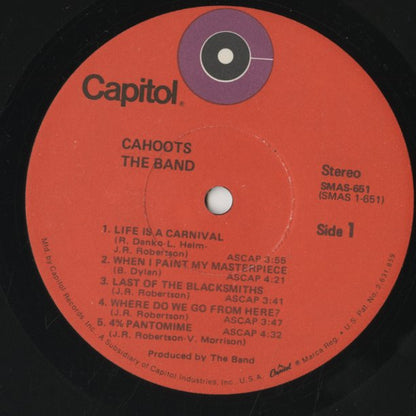 The Band / ザ・バンド / Cahoots (SMAS-651)