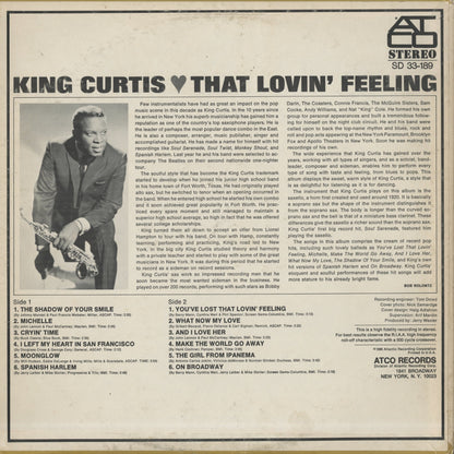 King Curtis / キング・カーティス / That Lovin' Feeling (SD 33-189)