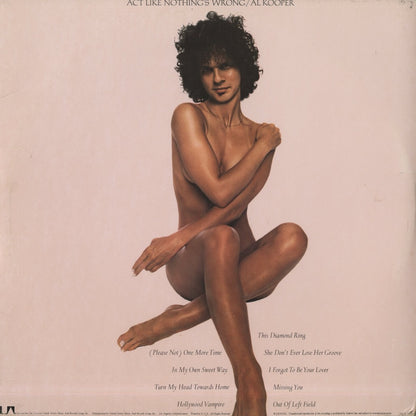 Al Kooper / アル・クーパー / Act Like Nothing's Wrong (UA-LA702-G)