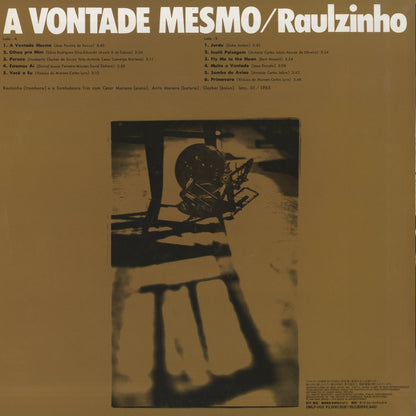 Raulzinho / ラウルジーニョ / A Vontade Mesmo (DMLP002)