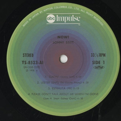 Sonny Stitt / ソニー・スティット / Now! (YS-8523-A1)