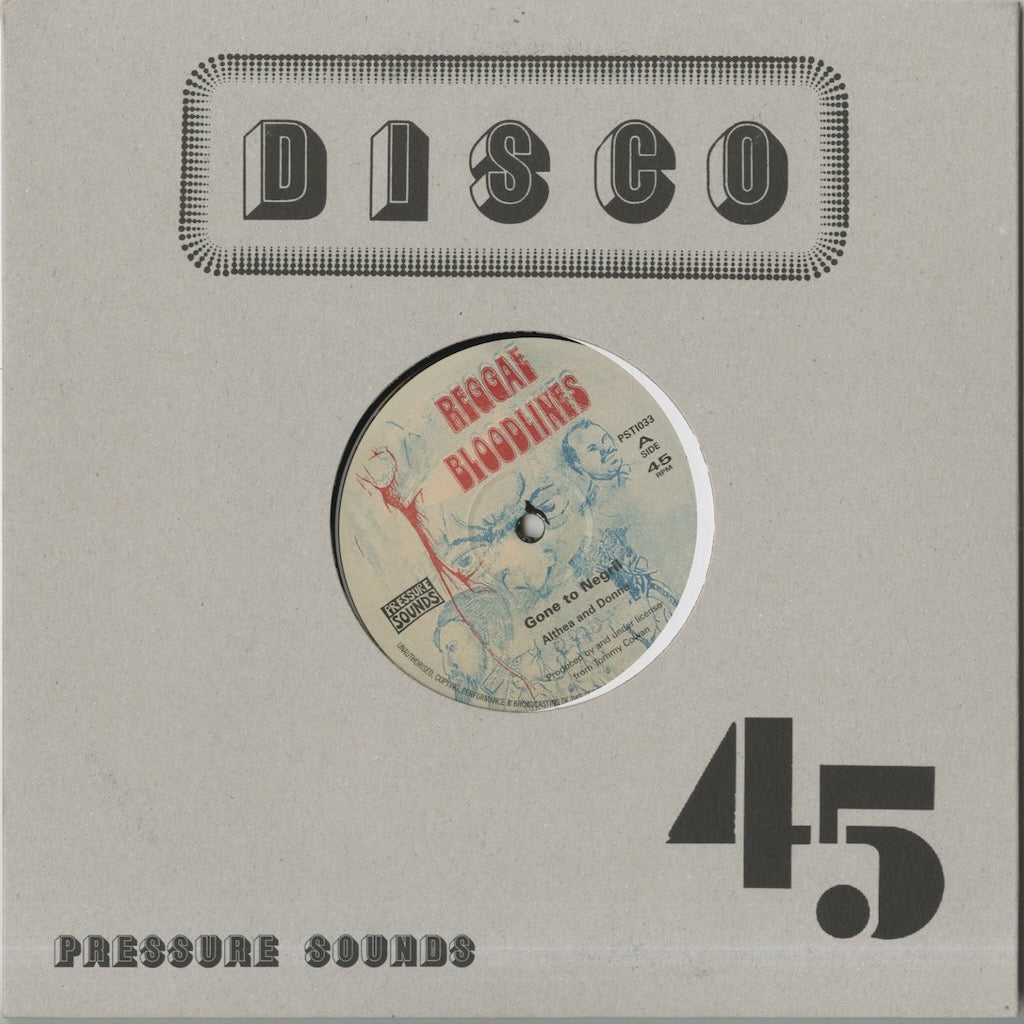 Althea & Donna / アルテア＆ドナ / Gone To Negril - Crazy Negril -10 (PSTI033)
