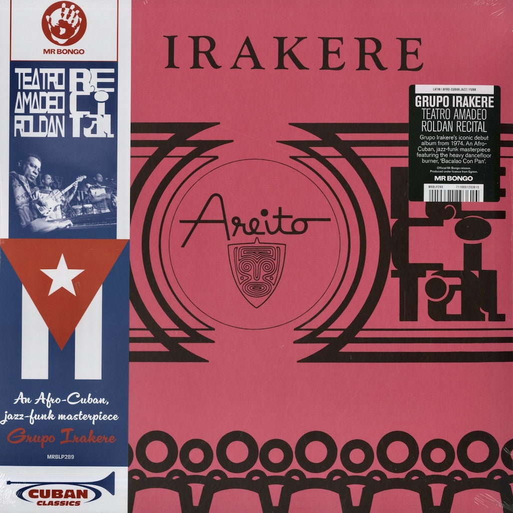 Grupo Irakere / Teatro Amadeo Roldan Recital (MRBLP289) Mr. Bongo areito CUBA
