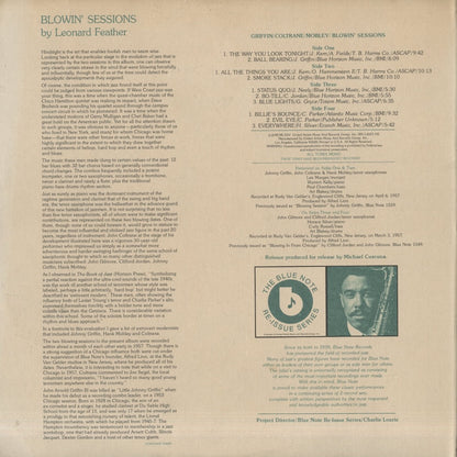 Johnny Griffin - John Coltrane - Hank Mobley / Blowin' Sessions - 2LP (BN LA521-H2)