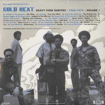 V.A. - Cold Heat : Heavy Funk Rarities 1968-1974 Vol.1 (NA5261) LP 2024 US Now Again Records｜新品LP
