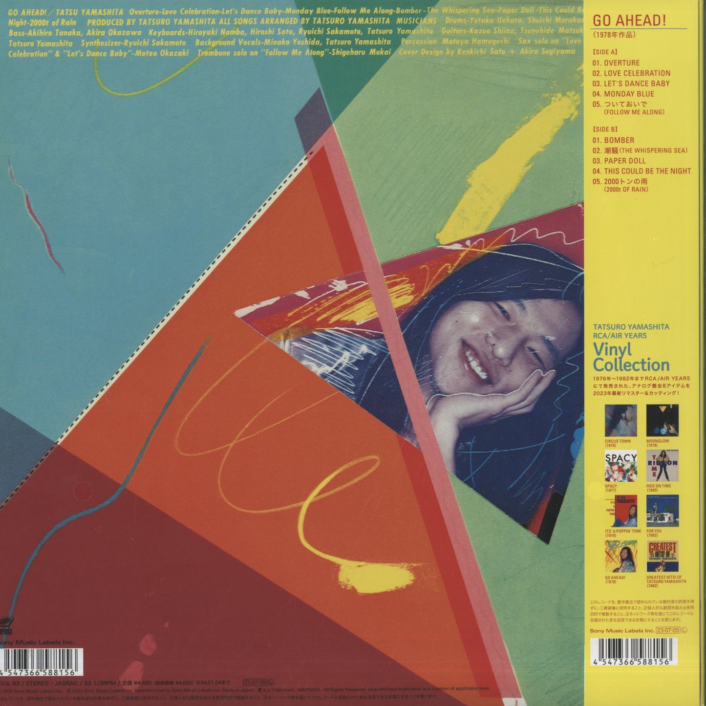 Tatsuro Yamashita / 山下達郎 / Go Ahead! (BVJL93)