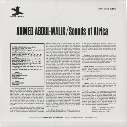 Ahmed Abdul-Malik / アーメド・アブドゥル・マリク / Sounds of Africa
