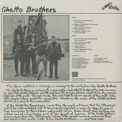 Ghetto Brothers / ゲットー・ブラザーズ / Power Fuerza (VAMPI295)