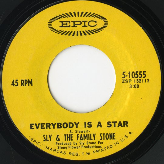 Sly & The Family Stone / スライ＆ザ・ファミリー・ストーン / Thank You / Everybody Is a Star -7 ( 5-10555 )
