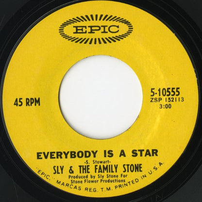 Sly & The Family Stone / スライ＆ザ・ファミリー・ストーン / Thank You / Everybody Is a Star -7 ( 5-10555 )
