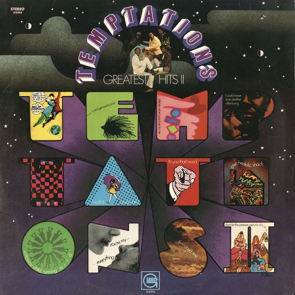 The Temptations / テンプテーションズ / Greatest Hits Vol.2 (GLPS-954)