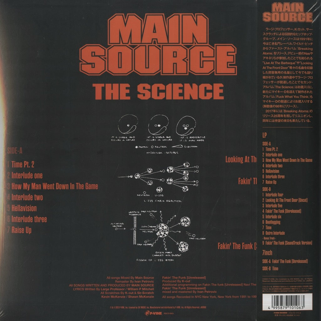 Main Source – The Science (P7LP-9/10CO) 2023 JPN P-Vine｜新品LP