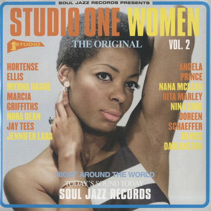 V.A. / Studio One Women Vol.2 - Hortense Ellis / Myrna Hague -2LP (SJRLP502) Soul Jazz Records