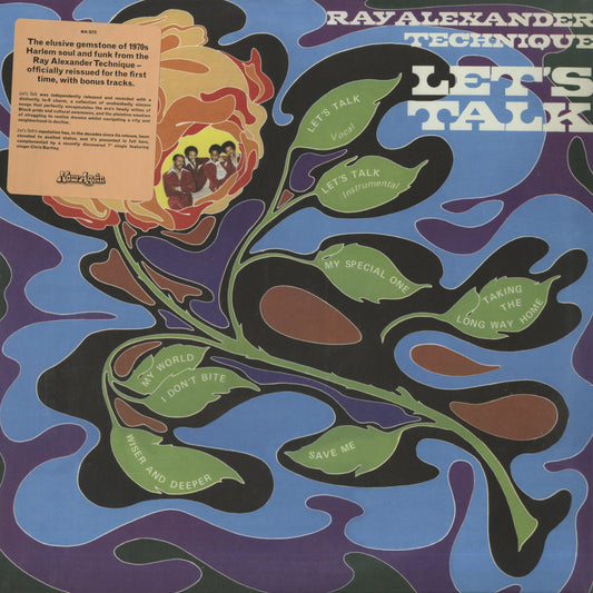 Ray Alexander Technique - Let's Talk (NA5272) LP 2023 US Now Again｜新品LP