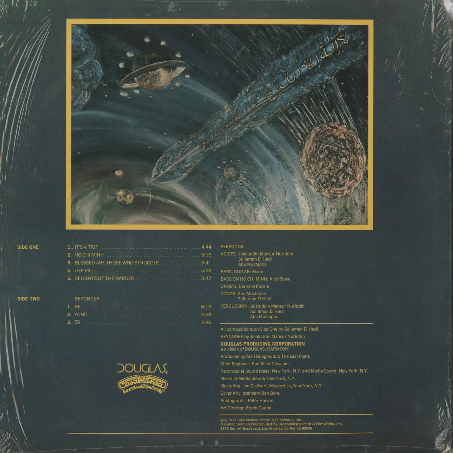 The Last Poets / ラスト・ポエッツ / Delights Of The Garden (NBLP 7051)