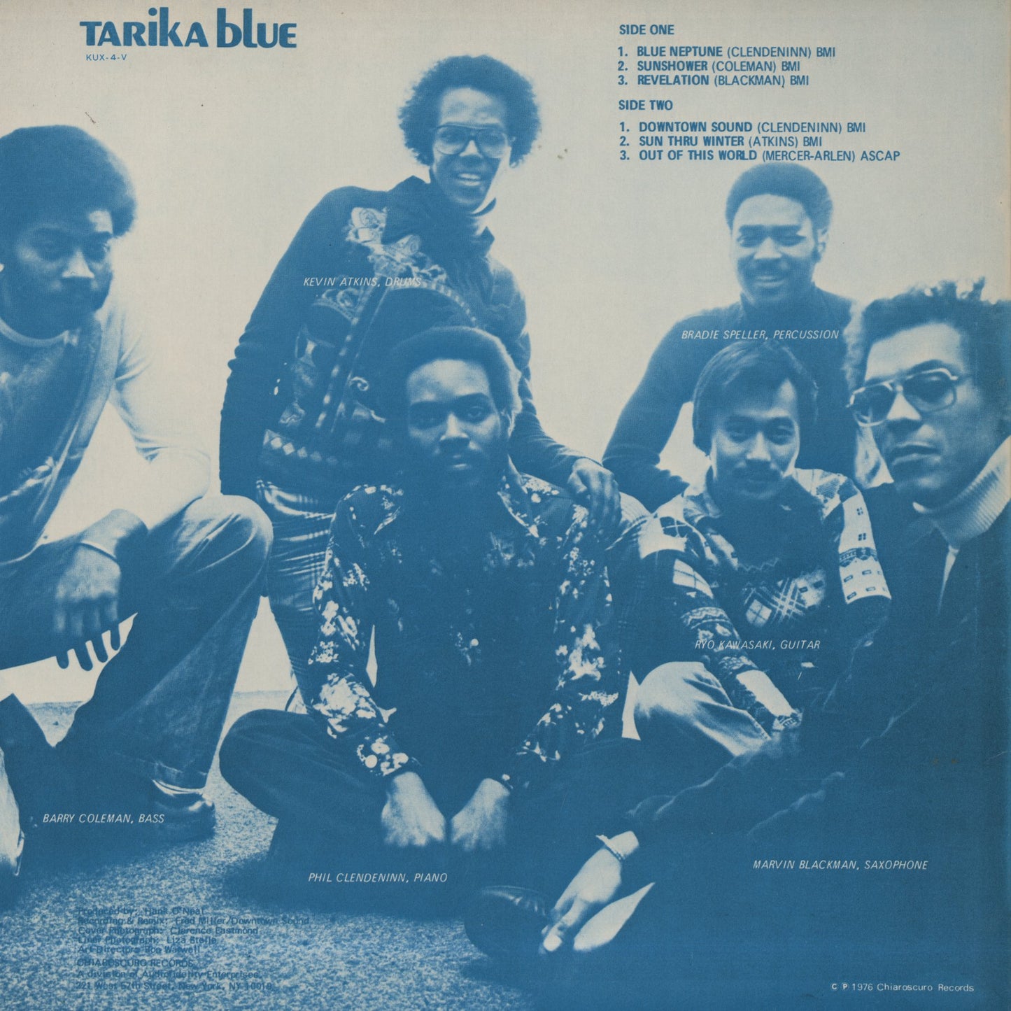 Tarika Blue / タリカ・ブルー / The Blue Path (KUX-4V) 1976 JPN Pressing