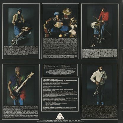 The Headhunters / ヘッドハンターズ / Survival Of The Fittest (BLPO-11-AR)