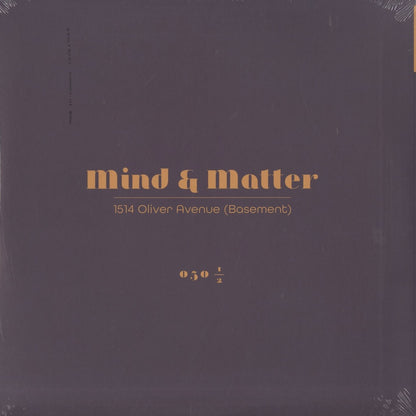 Mind & Matter – 1514 Oliver Avenue (Basement) (050 1/2) US Numero Group｜新品LP