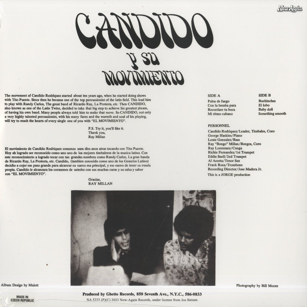 Candido Y Su Movimiento / Palos De Fuego (NA5233)