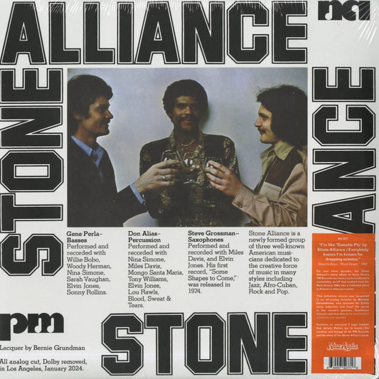 Stone Alliance Stone Alliance NA5277 LP 1976/2024 US Now Again Records
