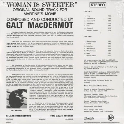 Galt MacDermot / Woman Is Sweeter -OST (NA5242)