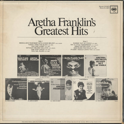 Aretha Franklin / アレサ・フランクリン / Greatest Hits (CL2673)